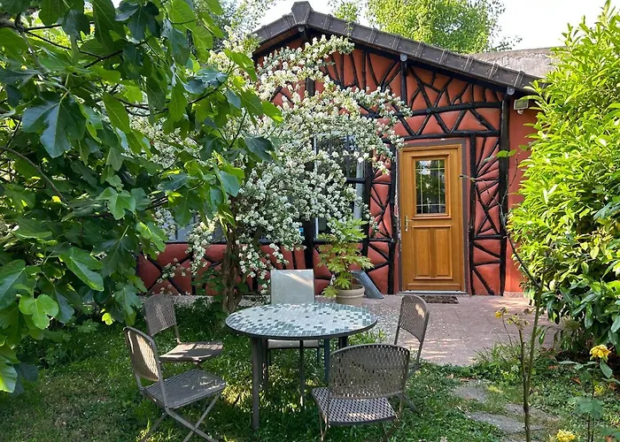 Charming Independent Guest House - Spacious Studio With Terrace And Garden, 25 Minutes From Paris